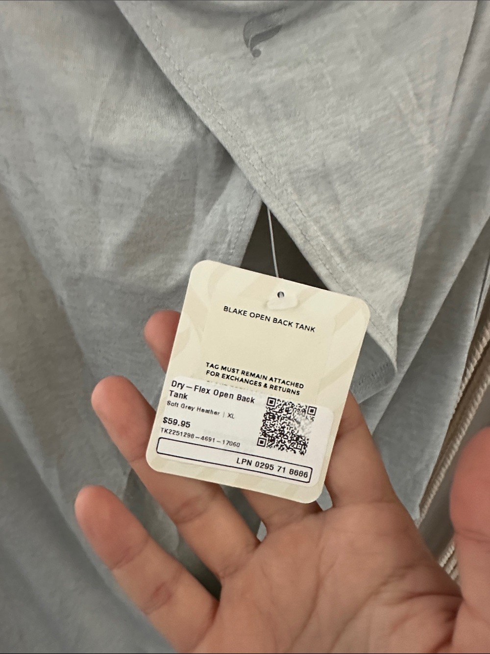 Fabletics Blake Open Back Tank - Picture 2 of 4